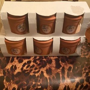 Val do sol terra-cotta Canisters from Portugal Farm Scene Sets